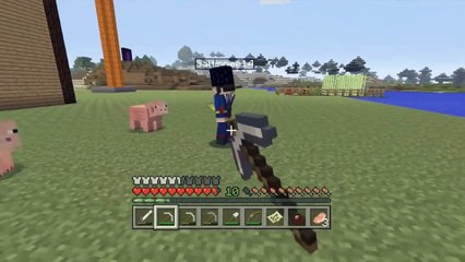 Trolling a 7 Year Old in Minecraft