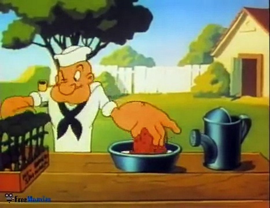 Popeye The Sailor Man (Growing Spinach)