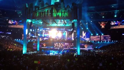 The Rock Wrestlemania 29 entrance