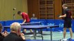 Tischtennis Oberliga DJK Sp Effeltrich vs TSV Stein 25 Tobias Quick vs Tobias Ehret