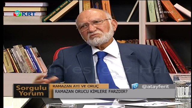 Ferit Atay İle Sorguluyorum-7 Haziran 2016-Prof. Dr. Süleyman Ateş&Sonia Cihangir-RAMAZAN AYI VE ORUÇ-Full Tek Parça