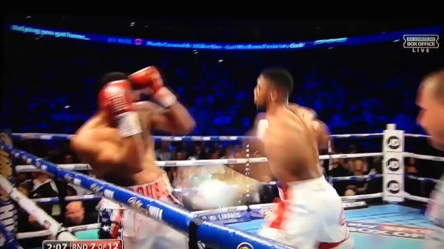 Anthony Joshua knocks out Joshua Breazeale