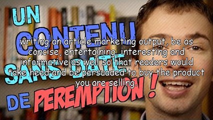 Pointers When Aiming to Earn From Article Marketing