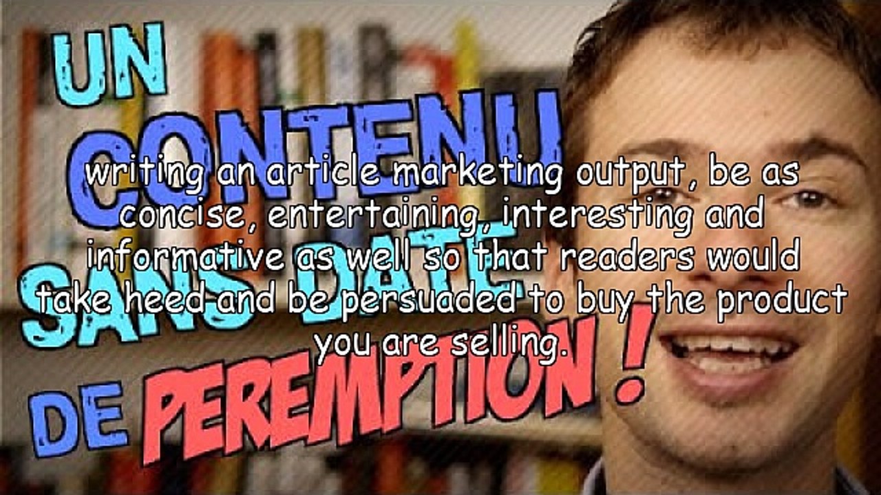 Pointers When Aiming to Earn From Article Marketing