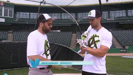 Marc Tries Out The Awakening Bat | Marc & Mandy Show