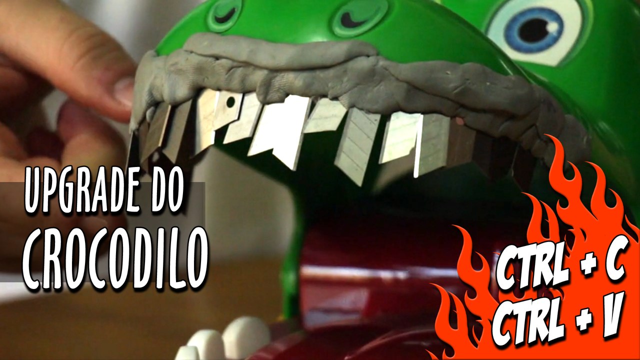 Os dentes do crocodilo