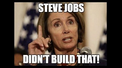 Selon Nancy Pelosi, c’est la « recherche fédérale » qui a inventé l’iPhone, et non Steve Jobs