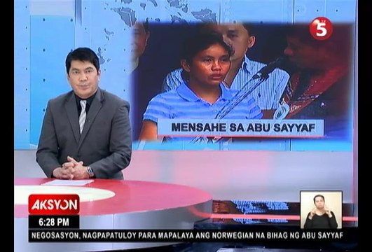 PINAY NA BIHAG NG ASG, NAPALAYA SA TULONG NI DUTERTE; DIGONG, NAGBABALA SA ASG