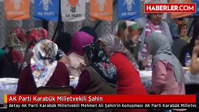 AK Parti Karabük Milletvekili Şahin