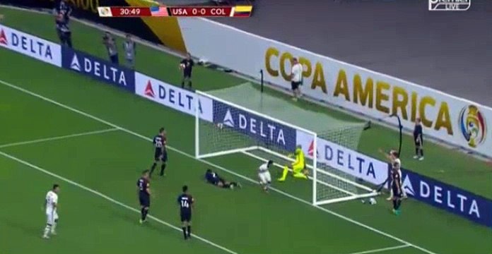 Carlos Bacca Goal 0:1 | USA vs Colombia (Copa America Centenario 2016) HD