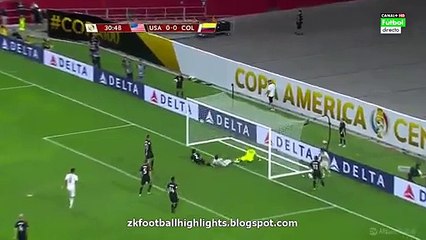 0-1 Carlos Bacca Goal HD - USA 0-1 Colombia 26-06-2016