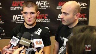 Khabib Nurmagomedov UFC 148 Post Fight Interview - July 7, 2012