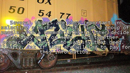 Niche Market Discovery