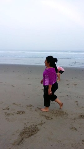 Beach workouts the bestCrystal Sutfin
