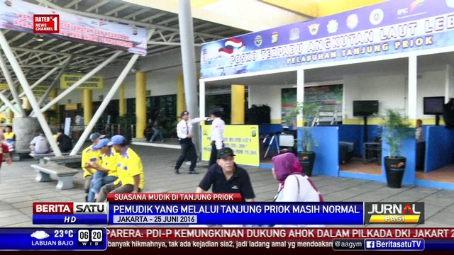 Arus Mudik di Pelabuhan Tanjung Priok