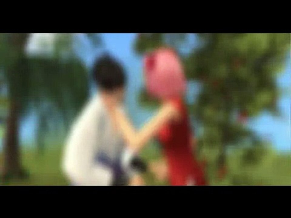 Sasuke and Sakuras first Kiss - Sims 2