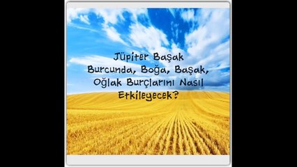 Toprak Grubu (Boğa, Başak, Oğlak) Jüpiter Geçişinden Nasıl Etkileniyor?