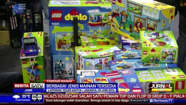 Pameran Mainan di Balaik Kartini Ramai Pengunjung