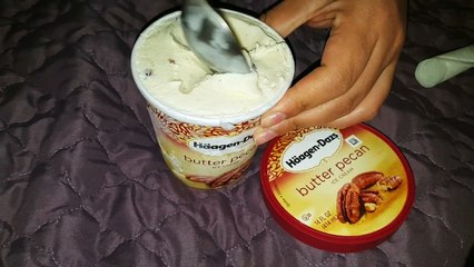 Butter Pecan ice cream Haagen-Dazs Review