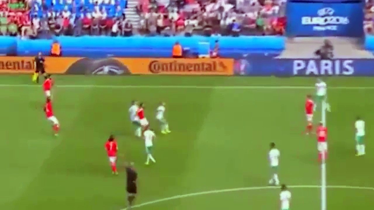 اهداف مبارة ويلز و ايرلندا الشمالية 1-0 (2016625) يورو 2016 (تعليق فهد العتيبى) HD