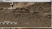 Mars Curiosity Rover NASA Image [2014 1 28]. Strange objects.