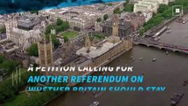 Brexit: EU referendum petition signed by more than 2.5m