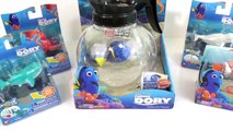 Disney Pixar Finding Dory Playset‑ Coffee Pot and Dory with ORBEEZ, Swigglefish Nemo & H