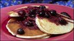 Recipe Cornmeal Pancakes With Blueberry Maple Syrup