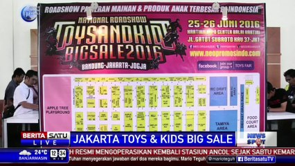 Hari Terakhir Jakarta Toys dan Kids Ramai Pengunjung