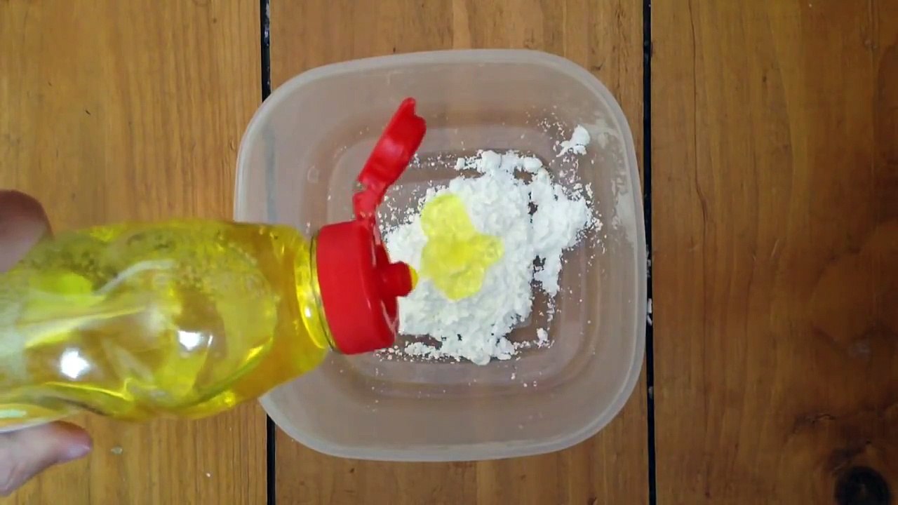 How to make silly putty without borax. With corn starch and washing up liquid video Dailymotion