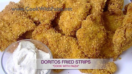 DORITOS FRIED STRIPS *COOK WITH FAIZA*