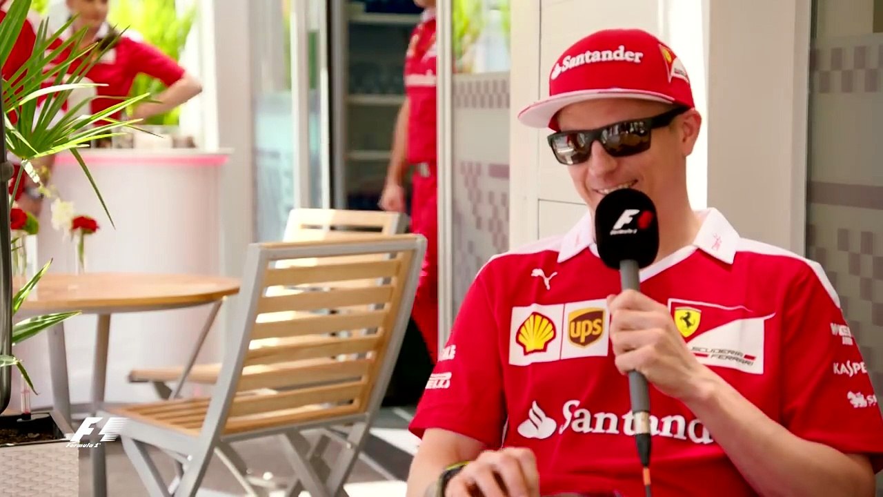 Grill the grid - Kimi Raikkonen