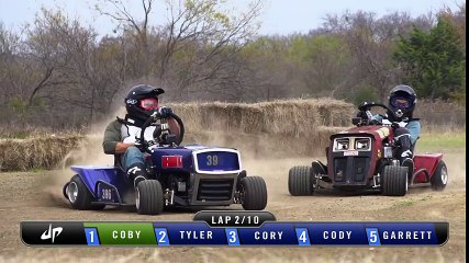 Lawnmower Racing Battle - Dude Perfect