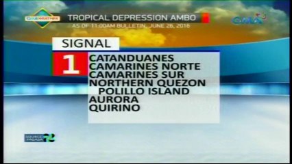 GMA News Update - June 26, 2016 [Afternoon Edition]