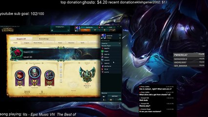 eu east going in to rank (still missing few champions no noc or kha ;/) (159)