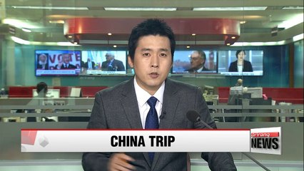 Prime Minister Hwang Kyo-ahn on five-day visit to China