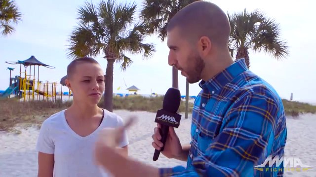 UFC on FOX 19: Rose Namajunas rooting for Paige VanZant to win Dancing with the Stars