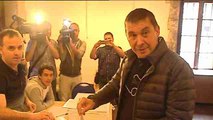 Otegi anima a votar a la ciudadanía vasca 