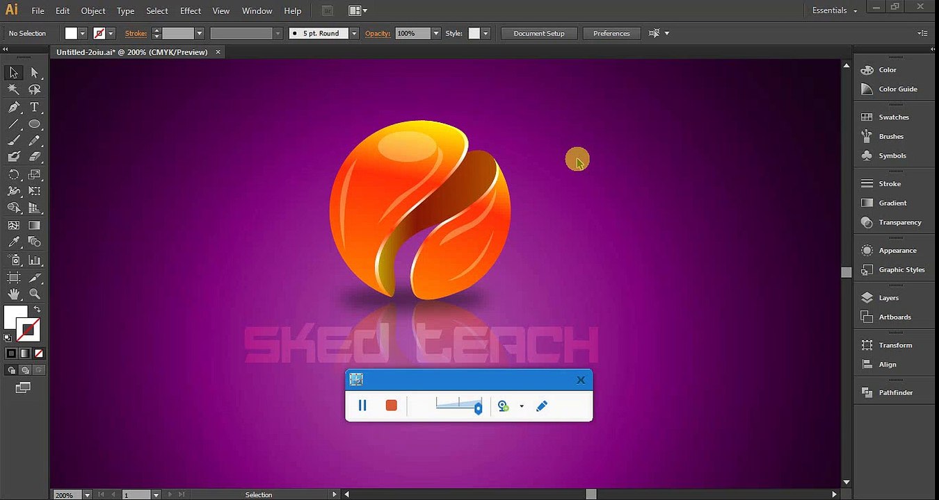 Adobe Illustrator  Tutorials digital logo Part - 32