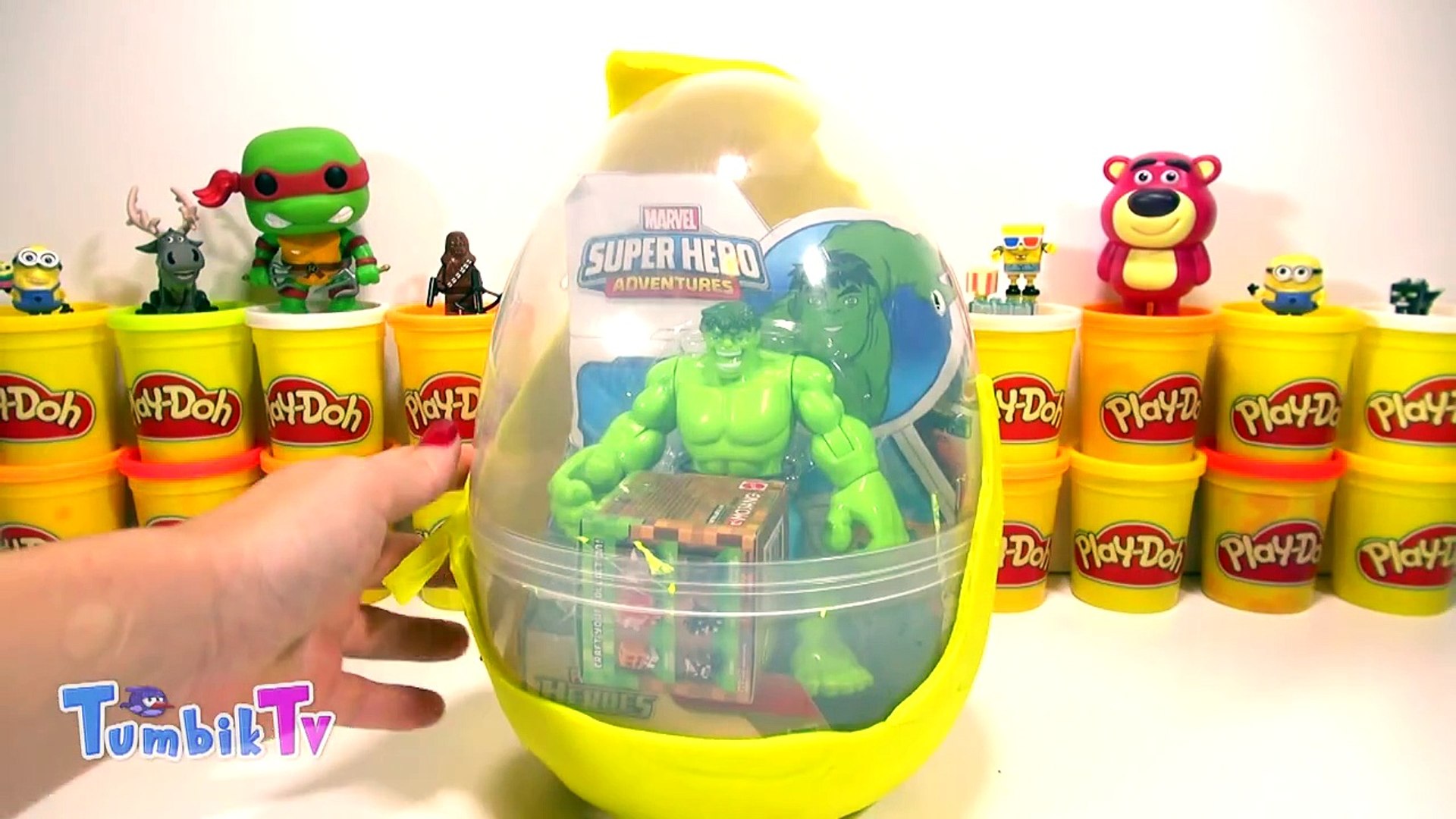 Yenilmezler Hulk Dev Sürpriz Yumurta (Oyun Hamuru) Avengers Hulk  Oyuncakları, İron Man - video Dailymotion