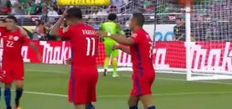 Mexico vs Chile 0-7 Gol De Eduardo Vargas Hat-Trick Copa America Centenario 2016