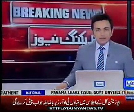 Govt's 4 new TORs rejected by Opposition, Report by Shakir Solangi, Dunya News.