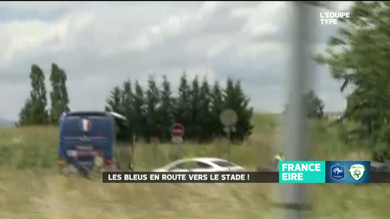 Foot - Euro - Bleus : en route vers le stade de Lyon