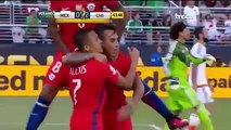 Mexico vs Chile 0-7 Gol De Eduardo Vargas Copa America Centenario 2016