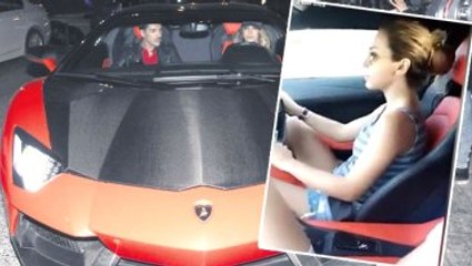 Yağmur Sarıoğlu, Otobanda Çılgınlık Yaptı