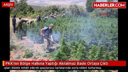 PKK'nın Bölge Halkına Yaptığı Akılalmaz Baskı Ortaya Çıktı