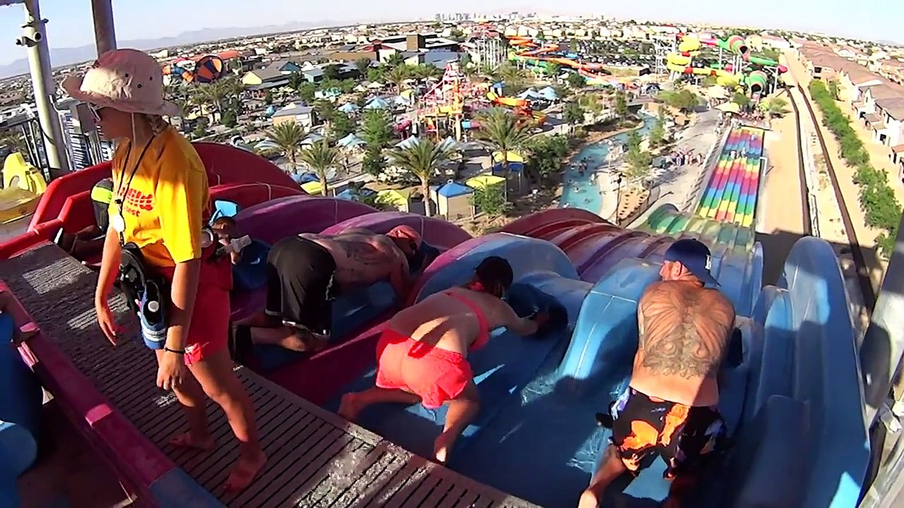 Desert Race Water Slide at Wet'n'Wild Las Vegas