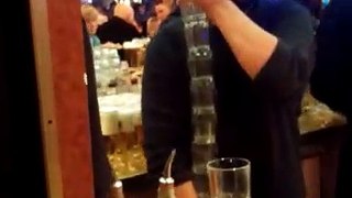 Amazing video of  a man in Bear Bar making fun
