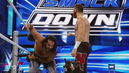 Seth Rollins vs Sami Zayn (Smackdown 06-23-2016)