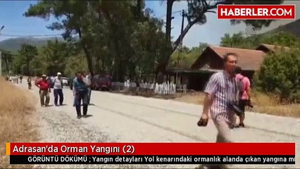 Adrasan'da Orman Yangını (2)